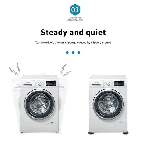 Anti-Vibration Machine Support Pads(Pack of 4)