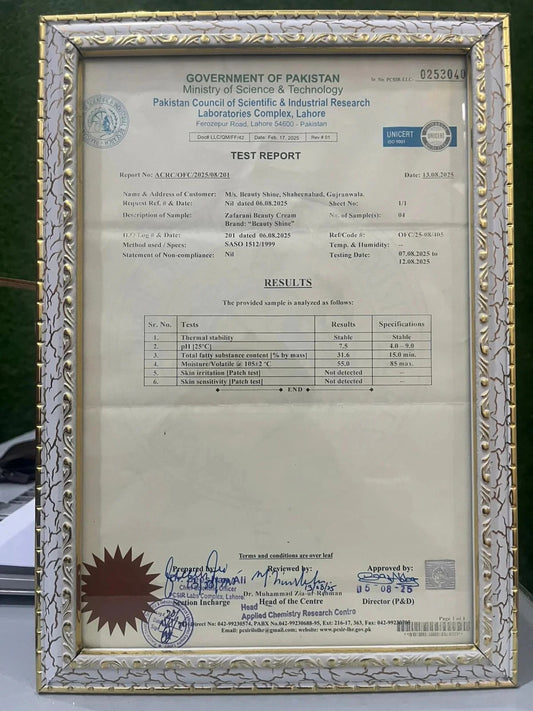 Zafrani Beauty Glow Cream 300g