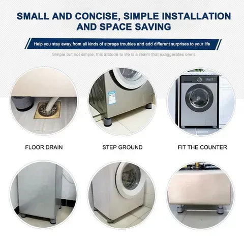 Anti-Vibration Machine Support Pads(Pack of 4)