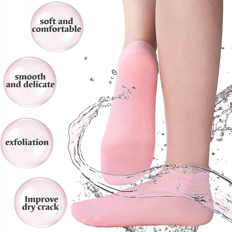 Reusable Silicone Moisturizing Socks (Buy 1 get 1 free)