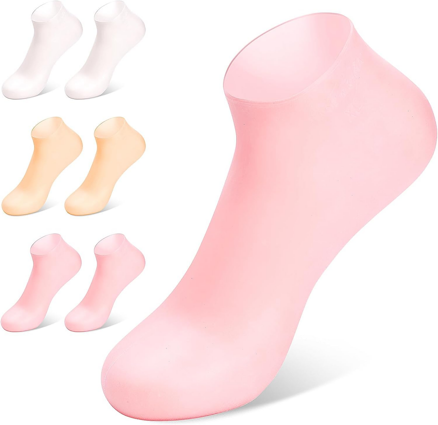 Reusable Silicone Moisturizing Socks (Buy 1 get 1 free)