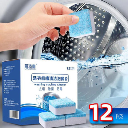 Washing Machine Cleaning Tablets(Pack Of 12)