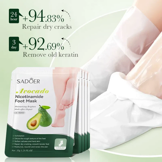 Exfoliating Foot Peel Mask- Baby Feet Peeling Mask for Dead Skin