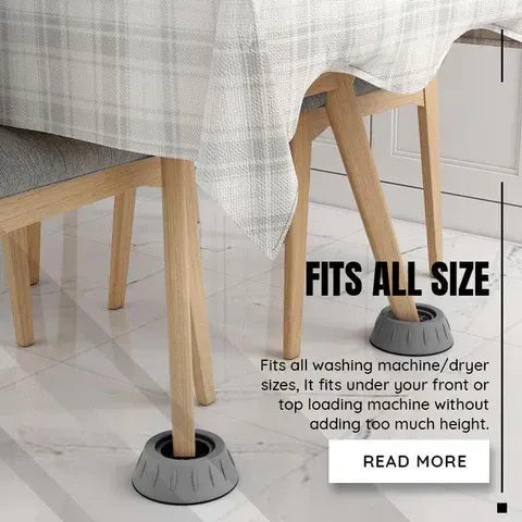 Anti-Vibration Machine Support Pads(Pack of 4)